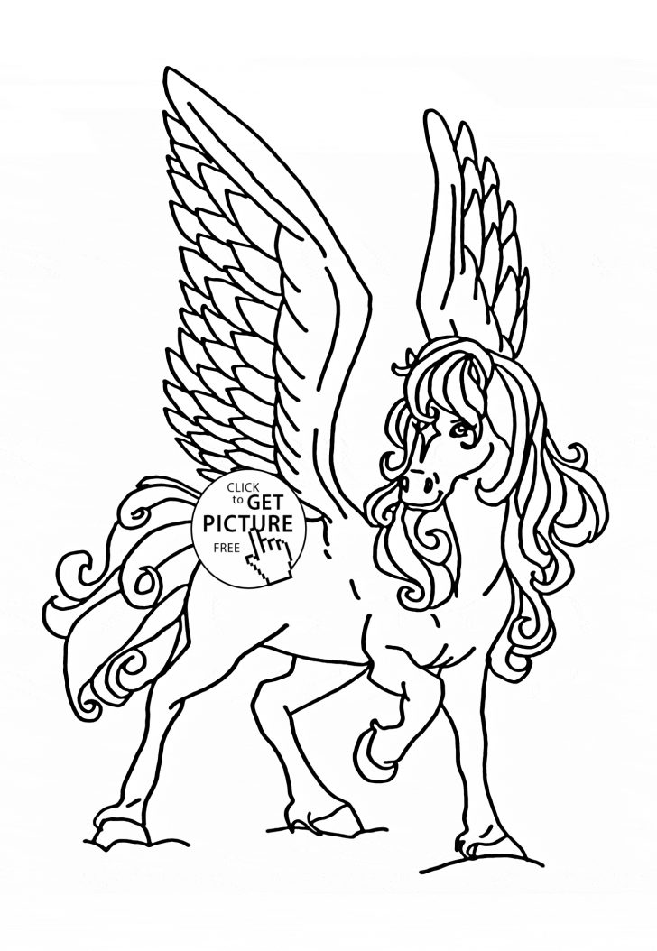 Horse Coloring Page Flying Horse Coloring Page For Kids Animal Coloring Pages Horse Coloring Page Flying Horse Coloring Page For Kids Animal Coloring Pages