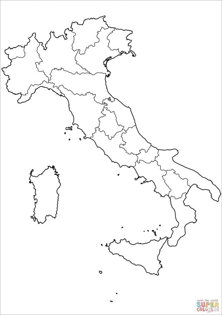 Italy Coloring Pages Outline Map Of Italy With Regions Coloring Page Free Printable Italy Coloring Pages Outline Map Of Italy With Regions Coloring Page Free Printable