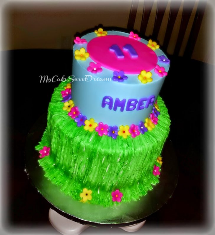 Luau Birthday Cakes Mycakesweetdreams Luau Birthday Cake Luau Birthday Cakes Mycakesweetdreams Luau Birthday Cake