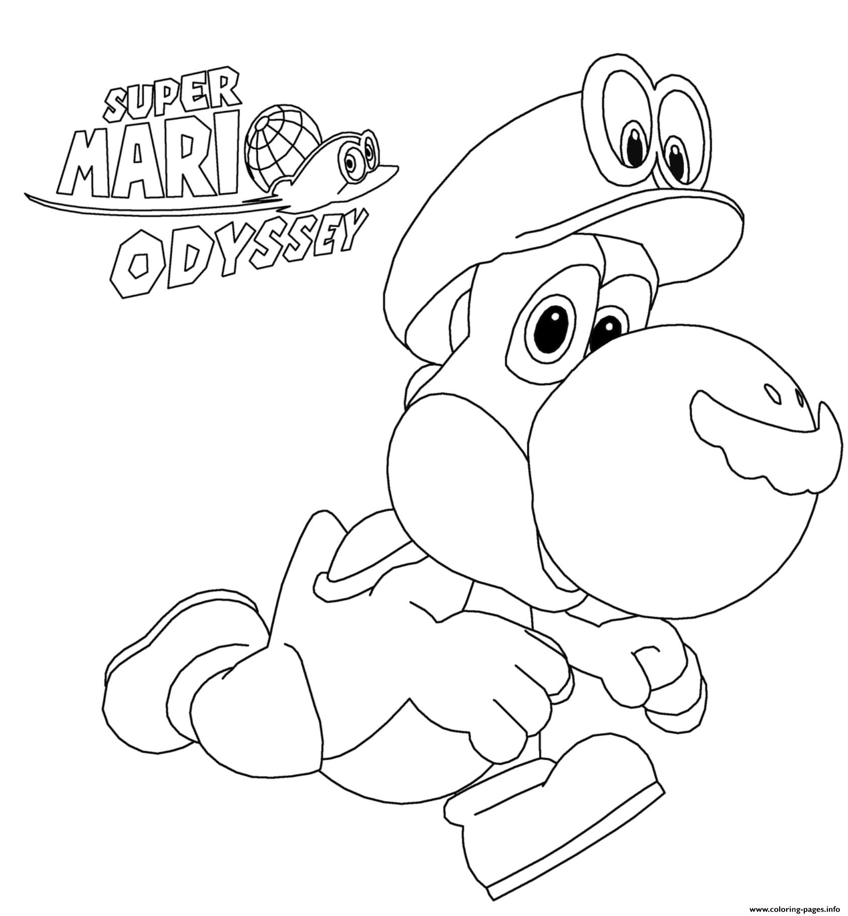 21 Excellent Picture of Mario Coloring Pages