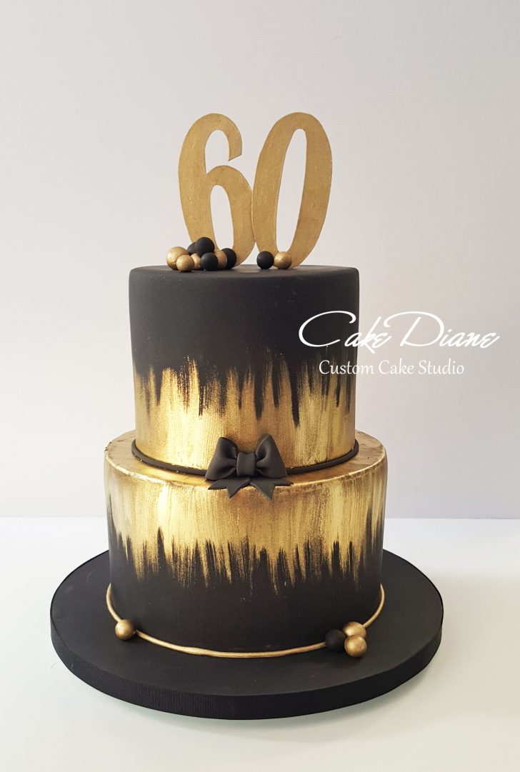 Mens Birthday Cake Black And Gold Cake For A Mans 60th Birthday Adult Birthday Mens Birthday Cake Black And Gold Cake For A Mans 60th Birthday Adult Birthday