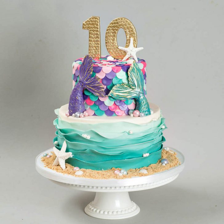Mermaid Birthday Cake Kids Birthday Blue Lace Cakes Mermaid Birthday Cake Kids Birthday Blue Lace Cakes
