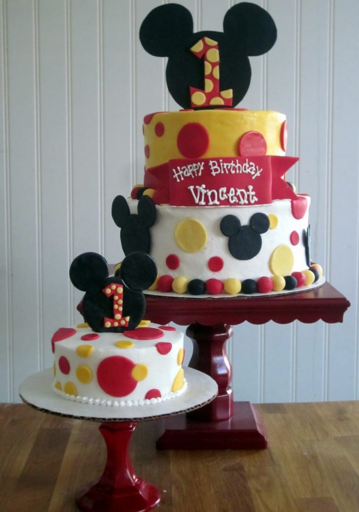 Mickey Mouse 1St Birthday Cake Darlin Designs Mickey Mouse First Birthday Cake And Smash Cake Mickey Mouse 1St Birthday Cake Darlin Designs Mickey Mouse First Birthday Cake And Smash Cake