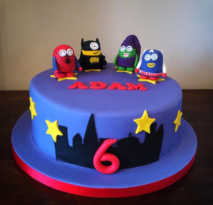 Minion Birthday Cake Minion 6th Birthday Cake Minion Birthday Cake Minion 6th Birthday Cake