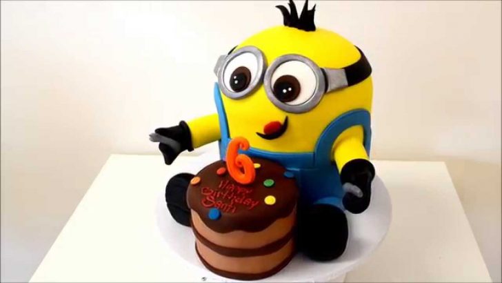 Minion Birthday Cake New Minion Birthday Cake With Small Cake In Front Youtube Minion Birthday Cake New Minion Birthday Cake With Small Cake In Front Youtube