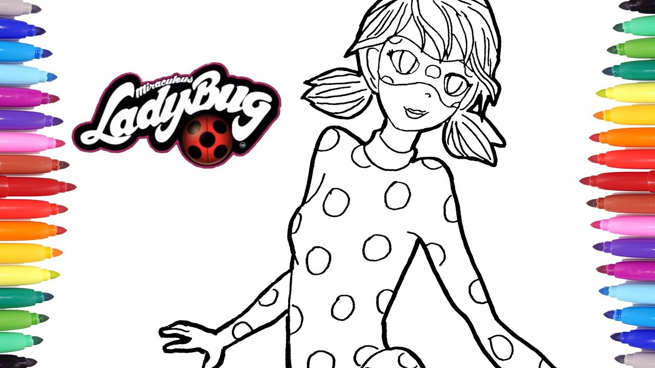 Miraculous Ladybug Coloring Pages Miraculous Ladybug Coloring Book