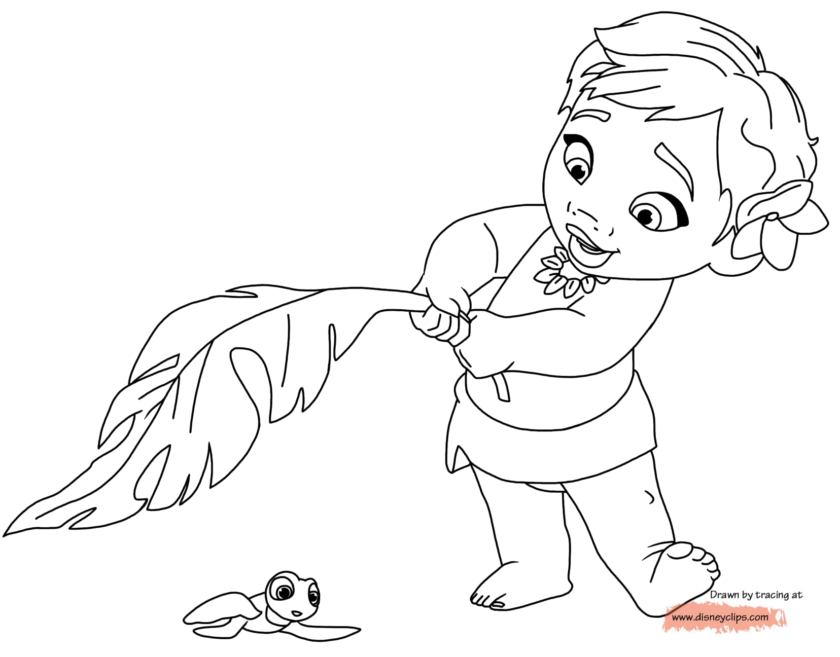 Disney Coloring Book Moana Coloring Pages