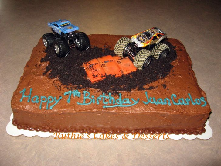 Monster Truck Birthday Cake Birthday Cakes Monster Truck Birthday Cake Birthday Cakes