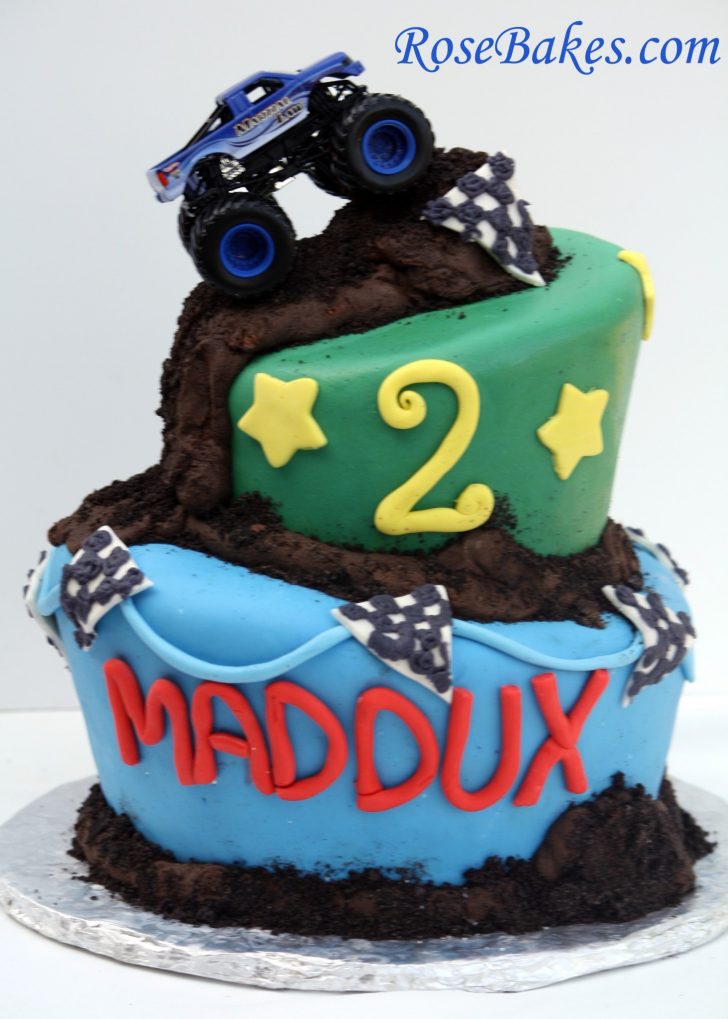 Monster Truck Birthday Cake Monster Truck Cake My First Wonky Cake Monster Truck Birthday Cake Monster Truck Cake My First Wonky Cake