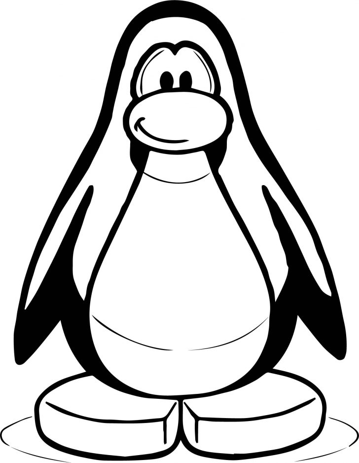 Penguin Coloring Page Club Penguin Coloring Page 43 Wecoloringpage Penguin Coloring Page Club Penguin Coloring Page 43 Wecoloringpage
