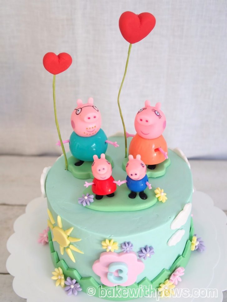 Peppa Pig Birthday Cake Peppa Pig Birthday Cake Bake With Paws Peppa Pig Birthday Cake Peppa Pig Birthday Cake Bake With Paws