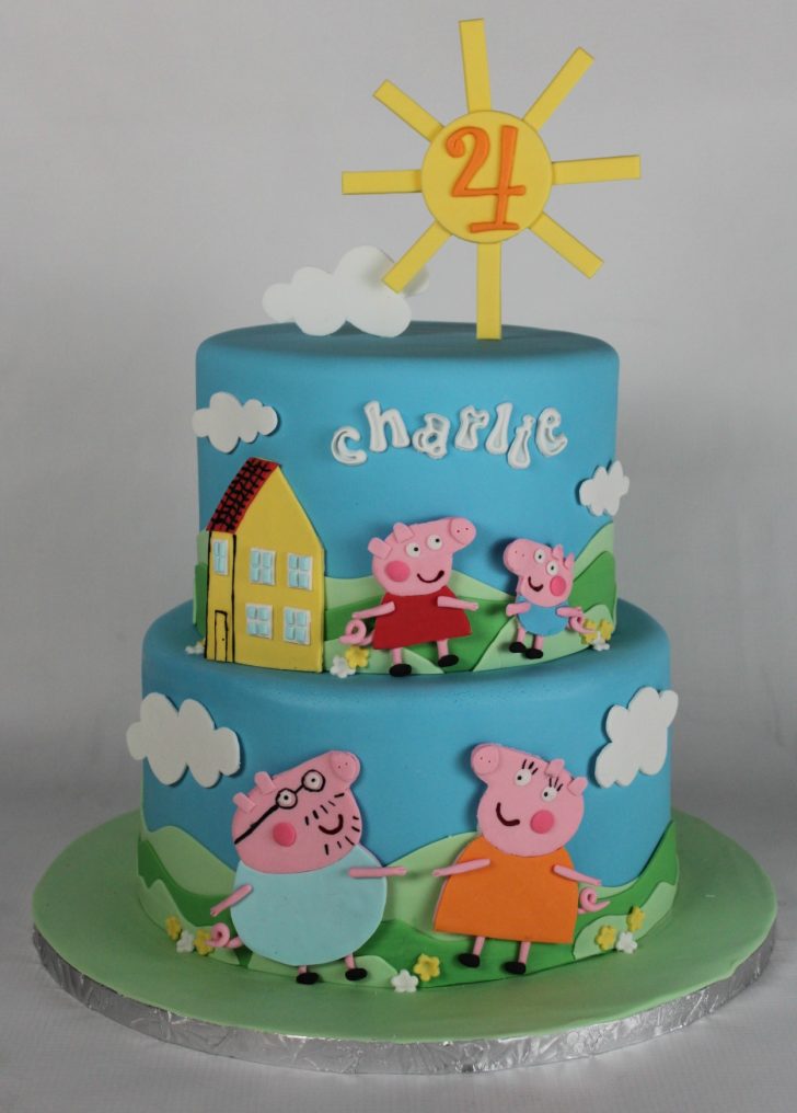 Peppa Pig Birthday Cake Peppa Pig Birthday Cake Lil Miss Cakes Peppa Pig Birthday Cake Peppa Pig Birthday Cake Lil Miss Cakes