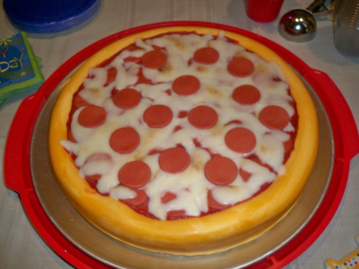 Pizza Birthday Cake Pizza Birthday Cake Enchanted Creations Melissa In 2018 Pizza Birthday Cake Pizza Birthday Cake Enchanted Creations Melissa In 2018