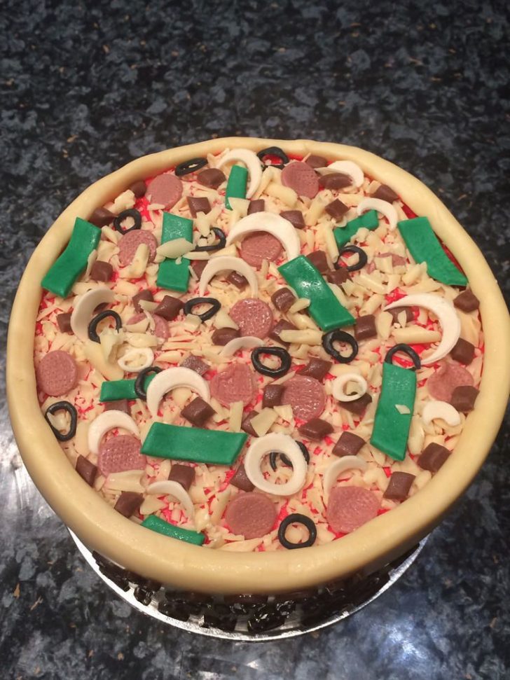 Pizza Birthday Cake Pizza Birthday Cake Sugarpaste Flowers Cakes Biscuits Pizza Birthday Cake Pizza Birthday Cake Sugarpaste Flowers Cakes Biscuits