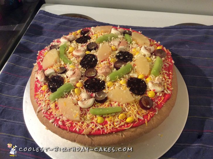 Pizza Birthday Cake Pizza Licious Birthday Cake Pizza Birthday Cake Pizza Licious Birthday Cake