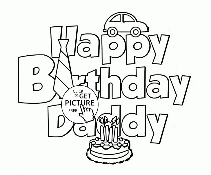 Printable Birthday Coloring Pages Happy Birthday Daddy Coloring Page For Kids Holiday Coloring Pages Printable Birthday Coloring Pages Happy Birthday Daddy Coloring Page For Kids Holiday Coloring Pages
