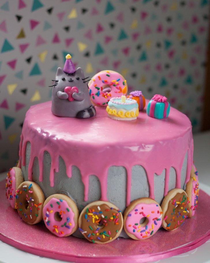 Pusheen Birthday Cake I Made A Pusheen The Cat Cake For My Daughter Baking Pusheen Birthday Cake I Made A Pusheen The Cat Cake For My Daughter Baking