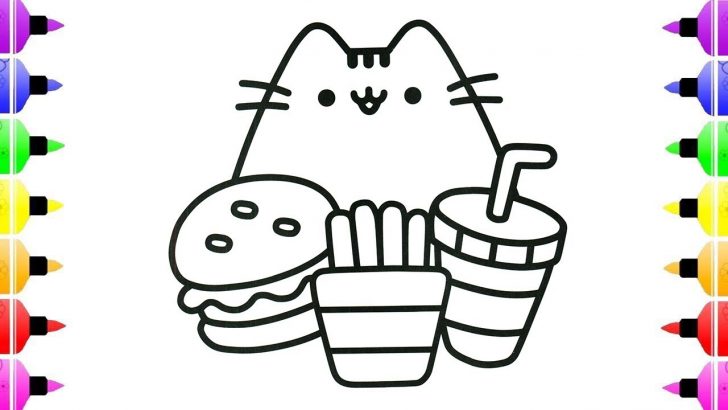 Pusheen Cat Coloring Pages Pusheen Cat Eating Coloring Pages For Kids Coloring Pages For Pusheen Cat Coloring Pages Pusheen Cat Eating Coloring Pages For Kids Coloring Pages For