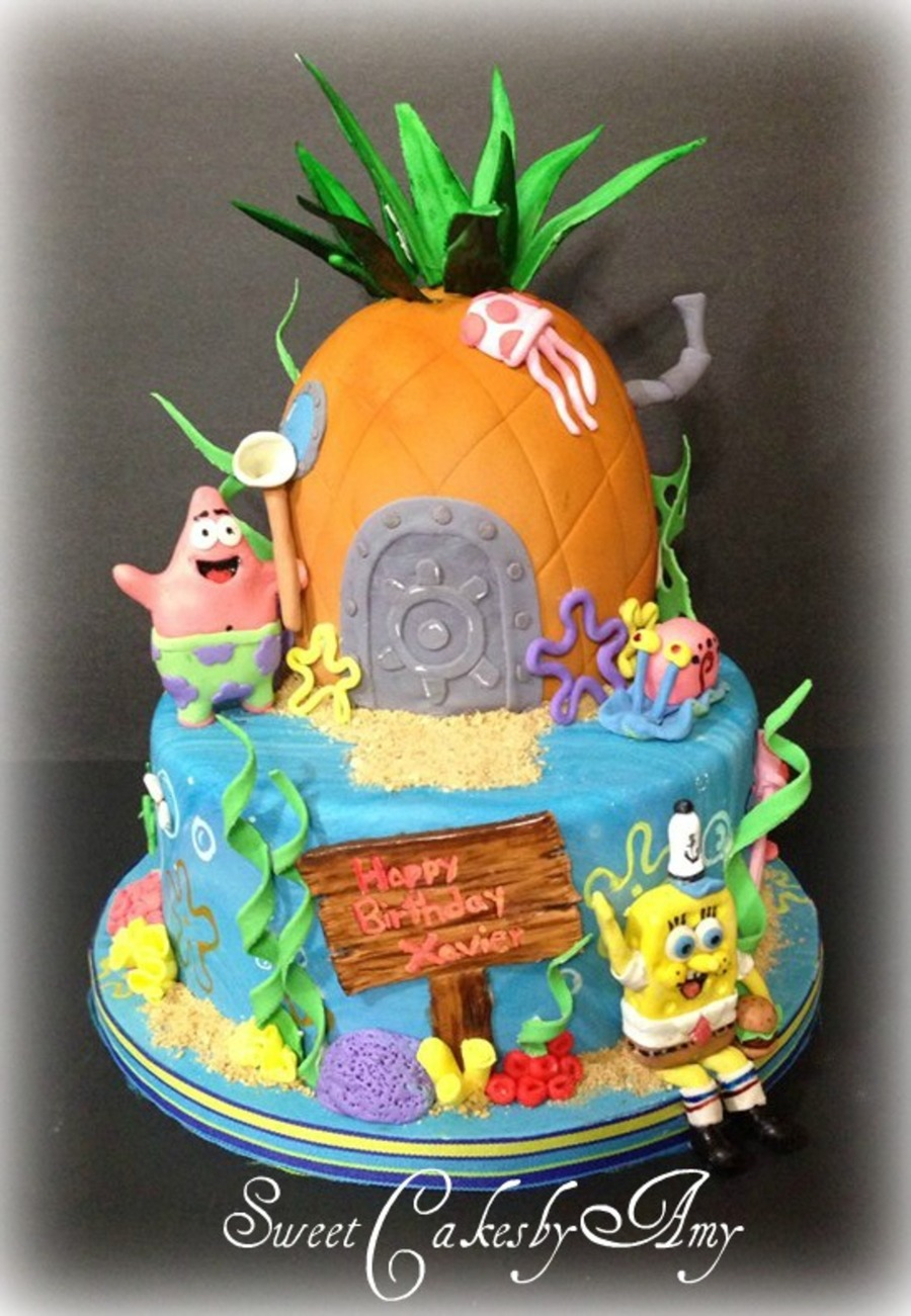 Spongebob Birthday Cakes Spongebob Squarepants Birthday Cake