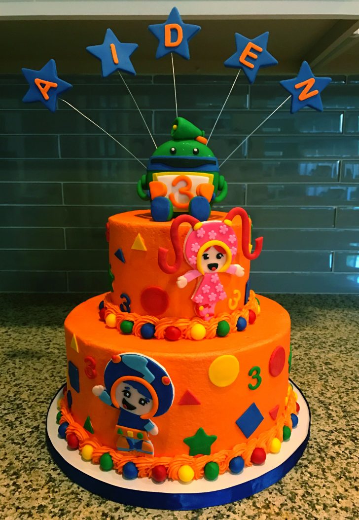 Team Umizoomi Birthday Cake Team Umizoomi Birthday Cake With Fondant Milli Geo And Bot Sugar Team Umizoomi Birthday Cake Team Umizoomi Birthday Cake With Fondant Milli Geo And Bot Sugar