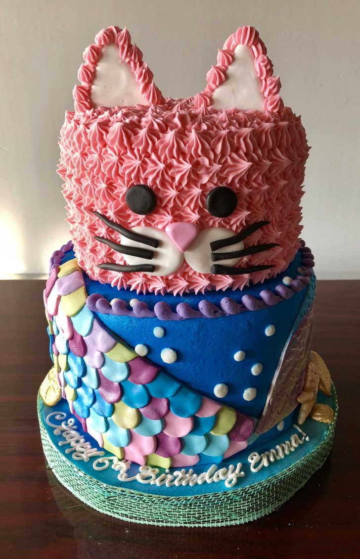 Toddler Girl Birthday Cakes Kitty And Mermaid Cake Adrienne Co Bakery Little Girl Birthday Toddler Girl Birthday Cakes Kitty And Mermaid Cake Adrienne Co Bakery Little Girl Birthday