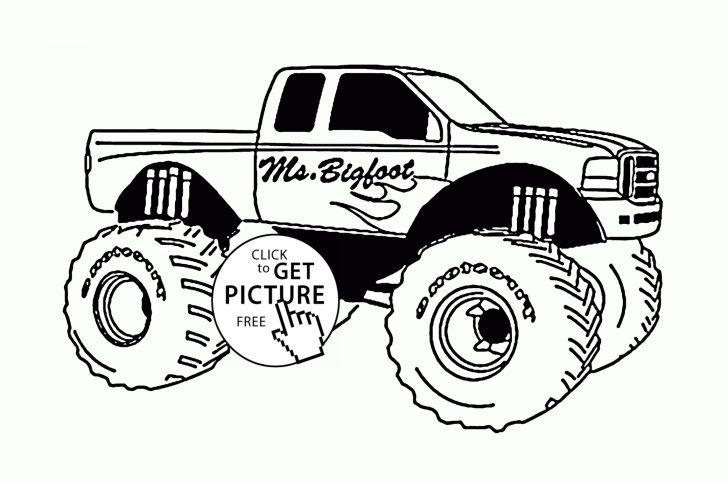 Truck Coloring Pages Free Printable Monster Truck Coloring Pages For Kindergarteners Book Truck Coloring Pages Free Printable Monster Truck Coloring Pages For Kindergarteners Book