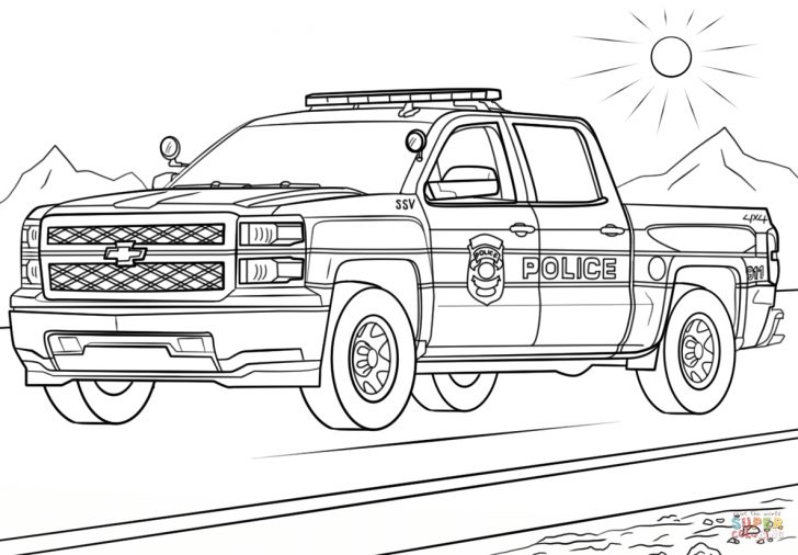Truck Coloring Pages Police Truck Coloring Page Free Printable Coloring Pages Truck Coloring Pages Police Truck Coloring Page Free Printable Coloring Pages