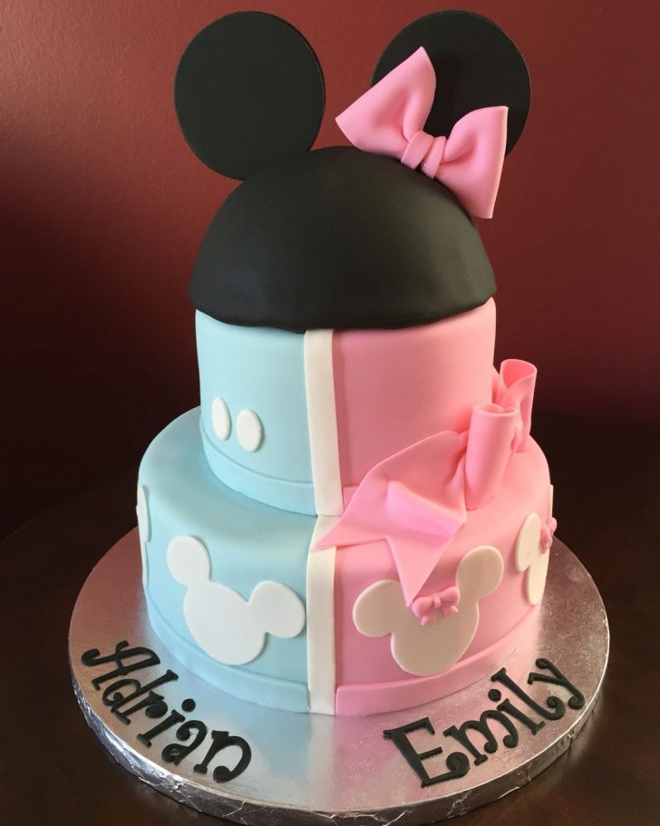 Twin Birthday Cakes Mickey And Minnie Mouse Birthday Cake For Twins Birthday Cakes Twin Birthday Cakes Mickey And Minnie Mouse Birthday Cake For Twins Birthday Cakes