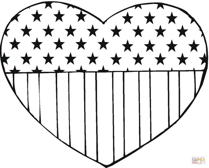 Usa Coloring Pages Usa Flag In A Heart Shape Coloring Page Free Printable Coloring Pages Usa Coloring Pages Usa Flag In A Heart Shape Coloring Page Free Printable Coloring Pages