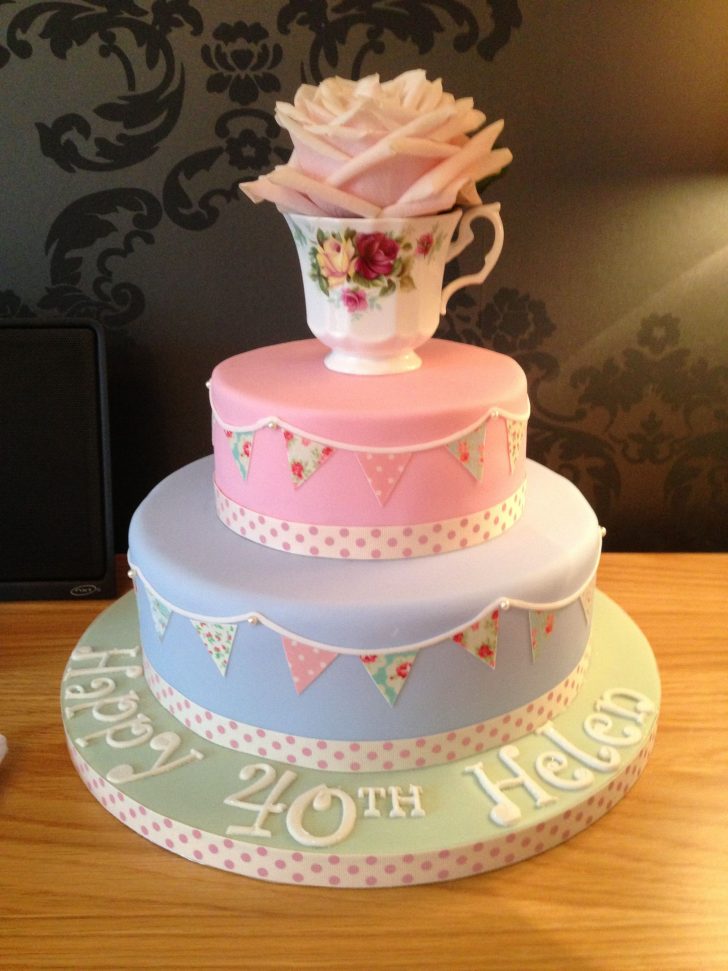Vintage Birthday Cakes Cath Kidstonvintage Style Cake 40th Birthday Tea Party Vintage Birthday Cakes Cath Kidstonvintage Style Cake 40th Birthday Tea Party