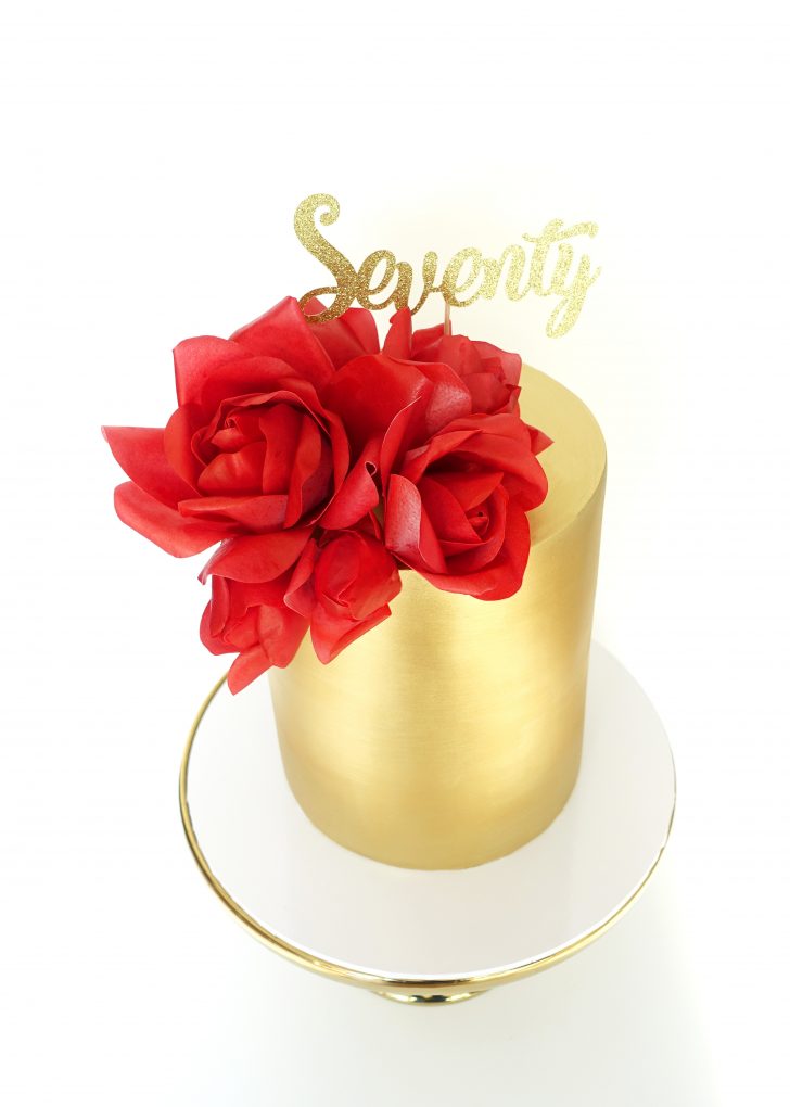 White And Gold Birthday Cake Gold Birthday Cake Modern Design Painted Cake Wafer Paper Flowers White And Gold Birthday Cake Gold Birthday Cake Modern Design Painted Cake Wafer Paper Flowers