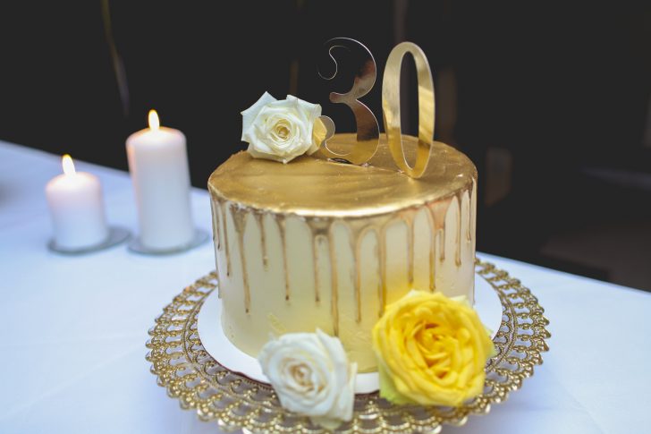 White And Gold Birthday Cake Yellow Gold 30th Birthday Partybeach Bay Cafevancouver Bc White And Gold Birthday Cake Yellow Gold 30th Birthday Partybeach Bay Cafevancouver Bc