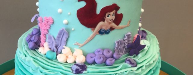 Ariel Birthday Cakes Little Mermaid Cake Little Mermaid Swimming Cake Future Ba