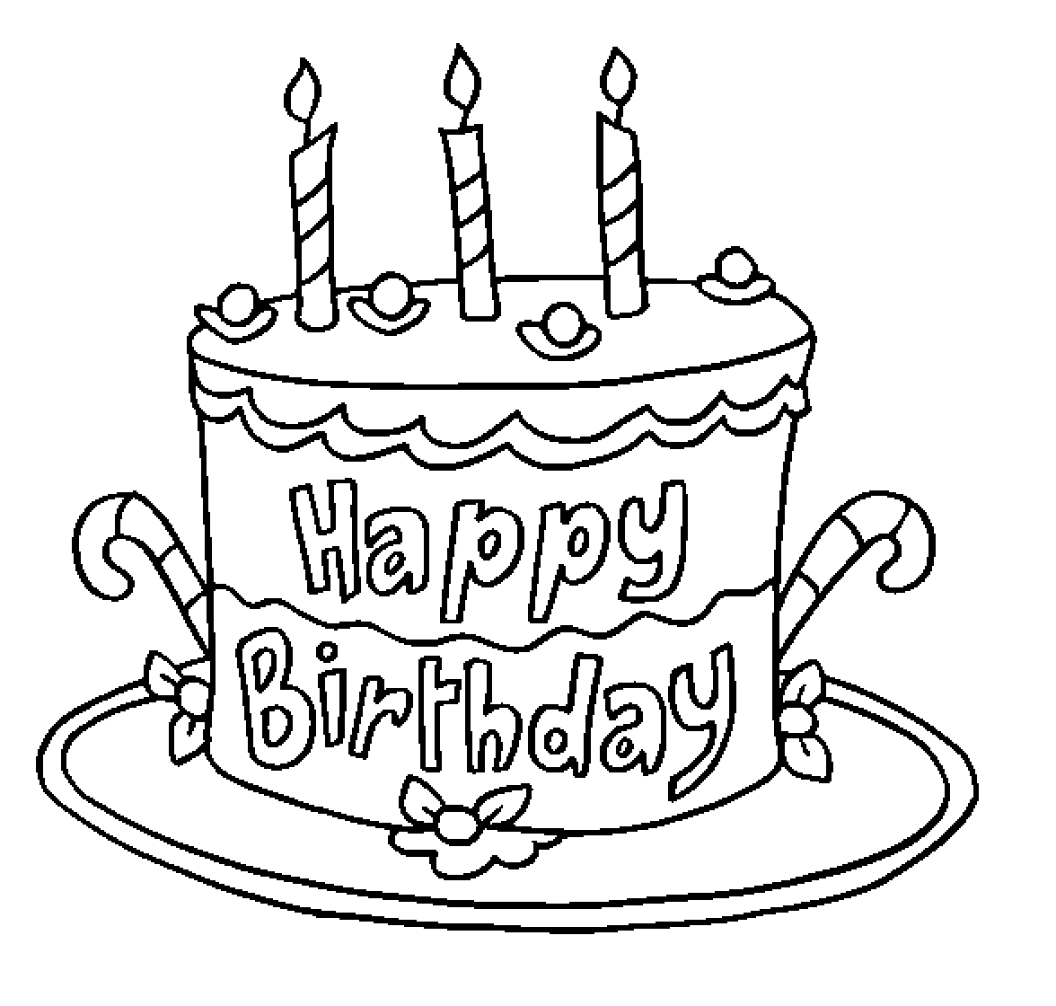 Birthday Cake Drawing Free Birthday Cake Drawing Download Free Clip Art ...