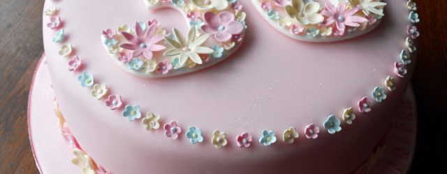 Birthday Cake Ideas For Women Flowery 30th Birthday Cake Fun Cakes Pinterest 30 Birthday