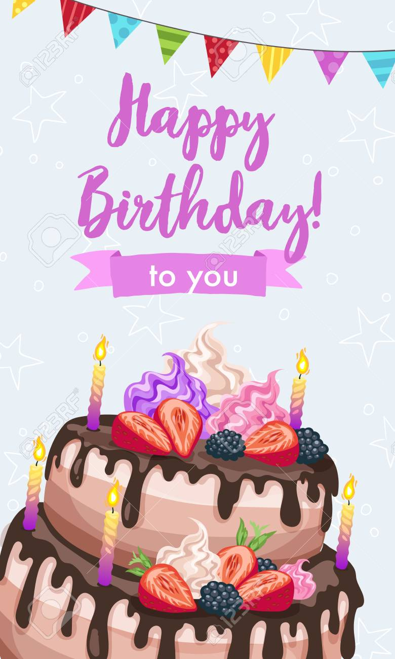 21+ Creative Photo of Birthday Cake Template