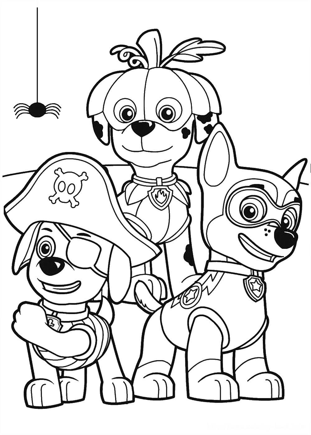 Download 25+ Excellent Picture of Chase Paw Patrol Coloring Page - entitlementtrap.com