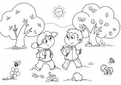 Coloring Pages For Kindergarten Free Printable Kindergarten Coloring Pages For Kids