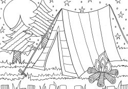 Coloring Pages Summer Summer Coloring Pages Doodle Art Alley