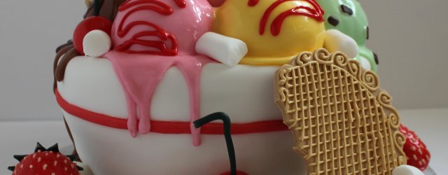 Creative Birthday Cakes An Icecream Sundae Birthday Cake Follow Me On Facebookpauls
