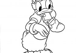 Daisy Duck Coloring Pages Daisy Duck Coloring Pages Free Coloring Pages