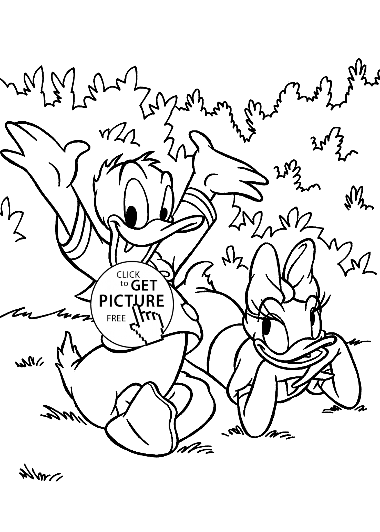 Exclusive Picture of Daisy Duck Coloring Pages - entitlementtrap.com
