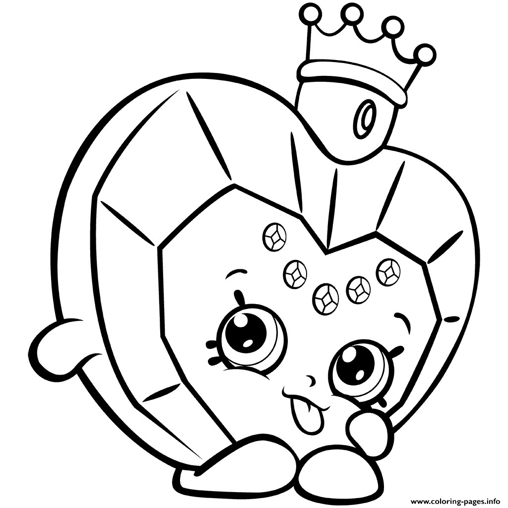 Donut Coloring Page Shopkins Donut Coloring Page Printable 9