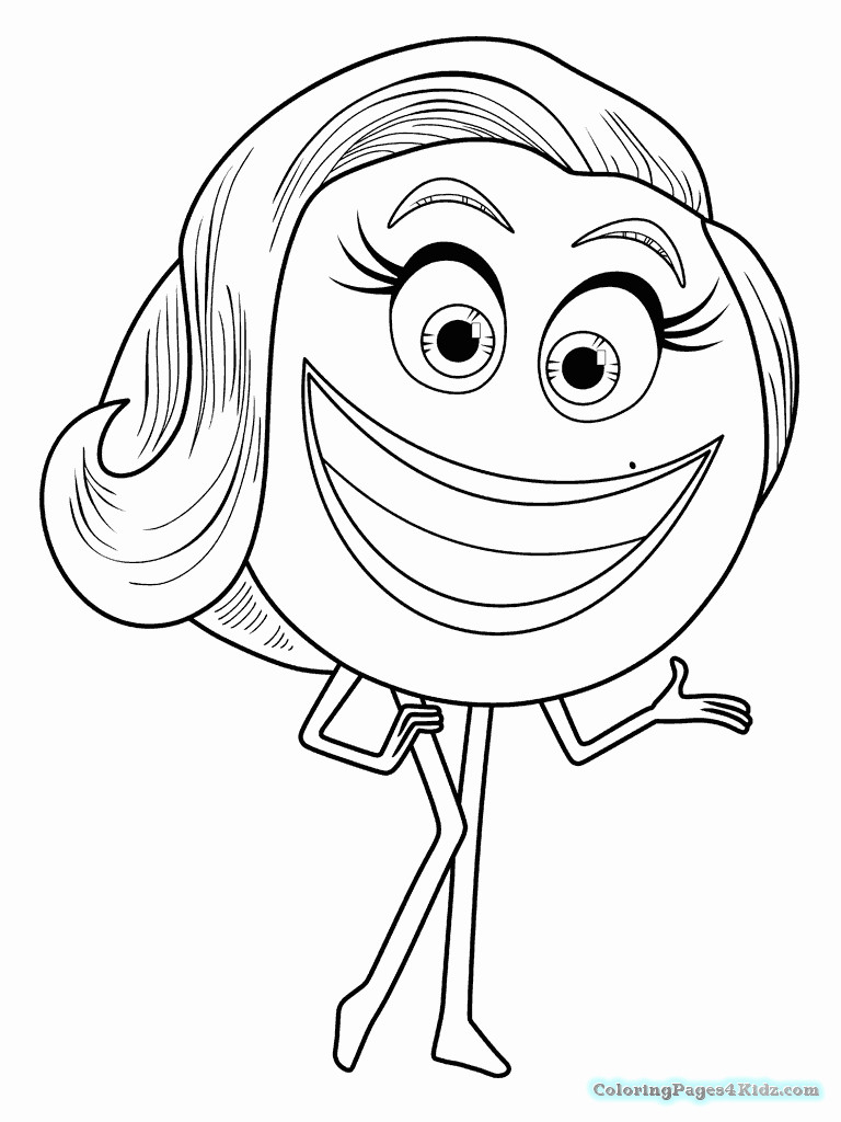 27+ Elegant Photo of Emoji Movie Coloring Pages - entitlementtrap.com