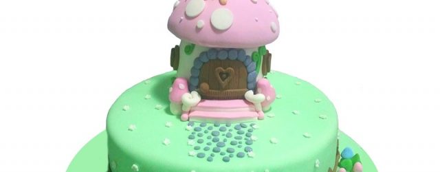 Fairy Birthday Cake Fairy House Birthday Cake