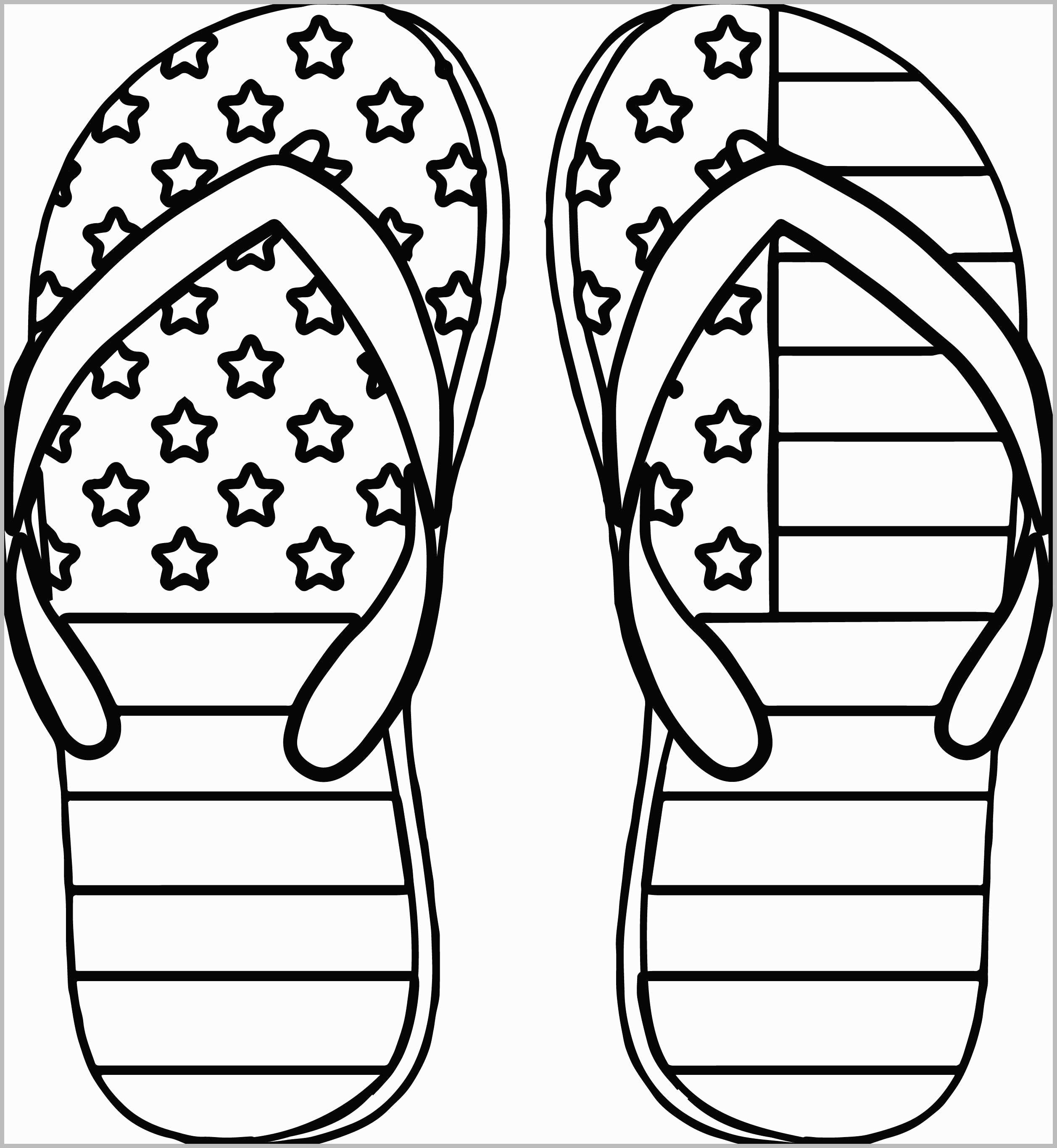 Wonderful Photo Of Flip Flop Coloring Pages Entitlementtrap