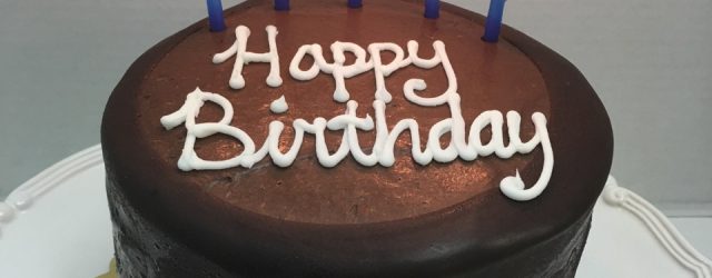 Happy Birthday Cake Moist Chocolate Layer Cake Tall Birthday Cake Fort Lauderdale