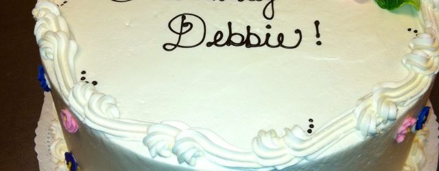 Happy Birthday Debbie Cake Happy Birthday Debbie