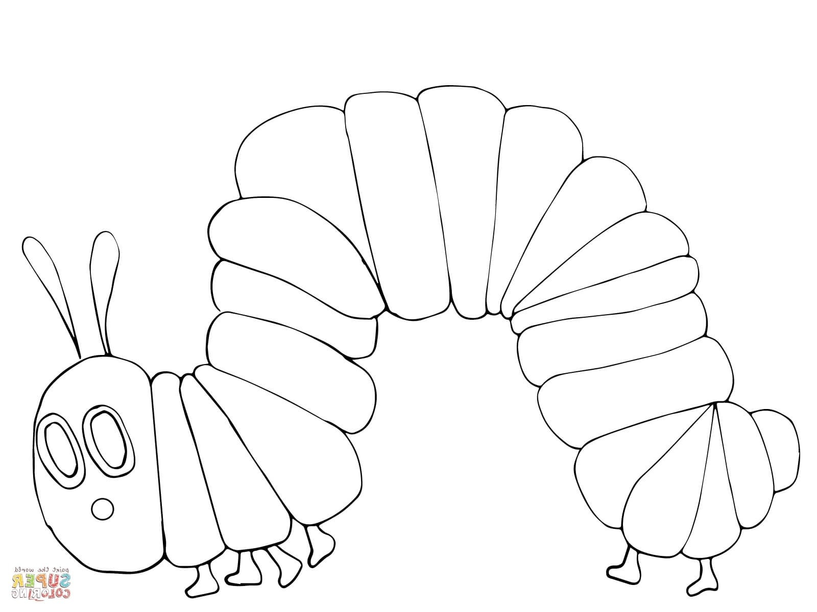 25 Awesome Picture Of Hungry Caterpillar Coloring Pages 
