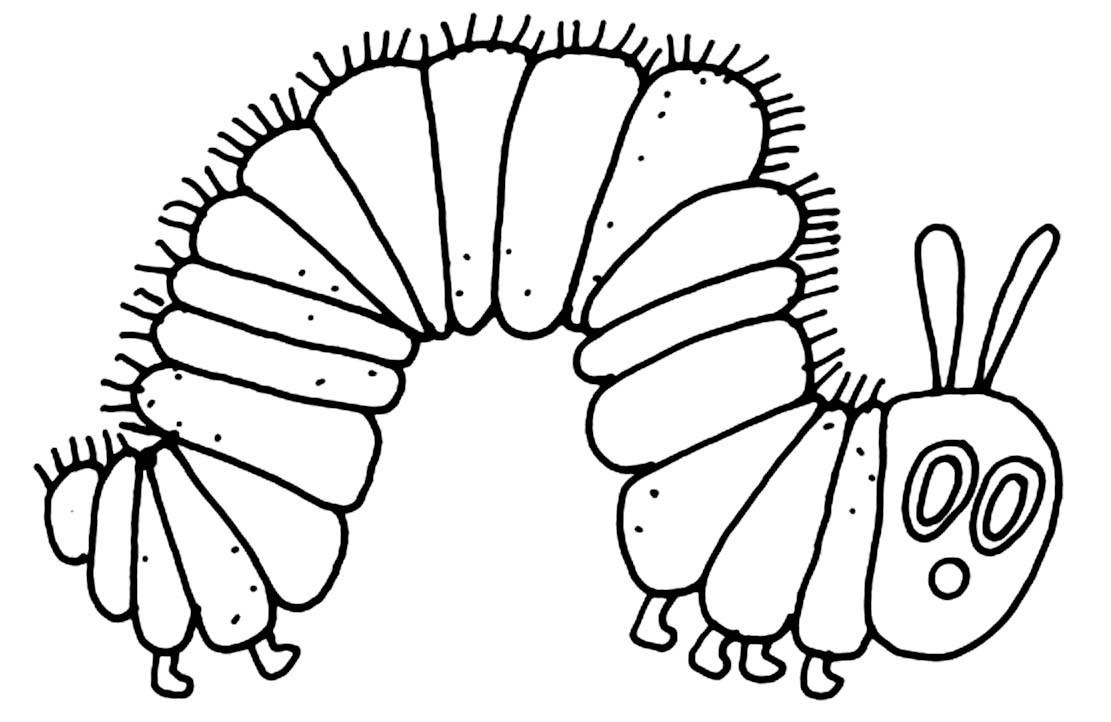 25+ Awesome Picture of Hungry Caterpillar Coloring Pages